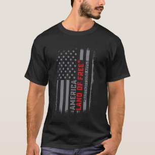 Camiseta La Tierra Estadounidense De Restricciones Libres S