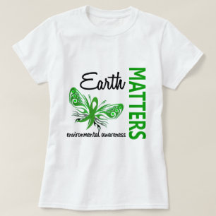 Camiseta La tierra importa conciencia ambiental de la