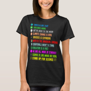 Camiseta La Tierra No Es Gráfica De La Sociedad Plana De La
