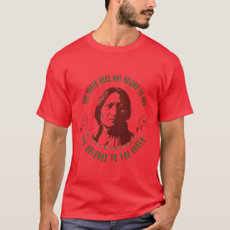 Camiseta la tierra no pertenece al hombre el hombre pertene