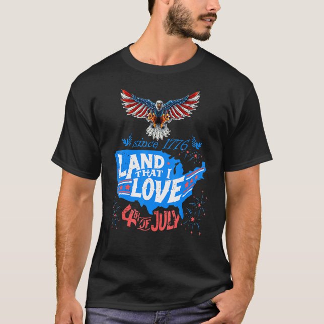 Camiseta La tierra que amo (Anverso)