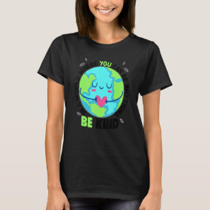 Camiseta La Tierra Sea Amable En Octubre Usamos Naranja Par
