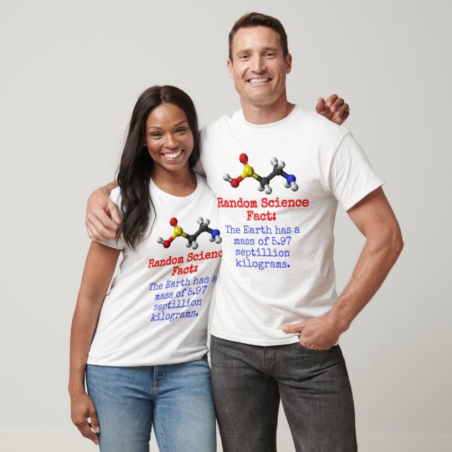 Camiseta La Tierra Tiene Una Masa - El Hecho De La Ciencia (Unisexo)
