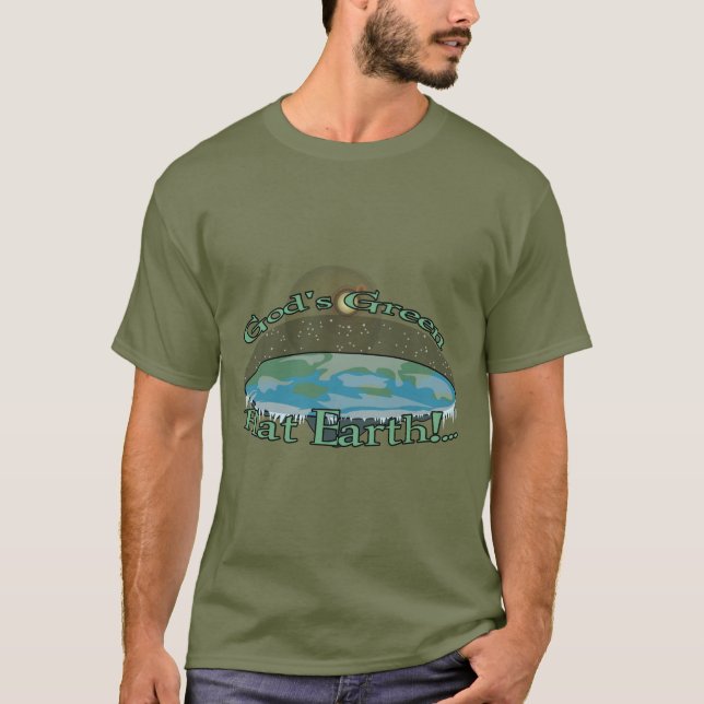 Camiseta La Tierra Verde de Dios... (Anverso)