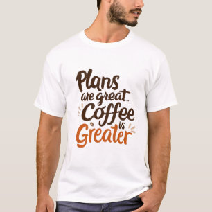 Camiseta La tipografía de Coffee Lover