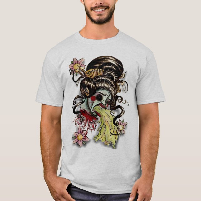 Camiseta La toda de la belleza en su cabeza (Anverso)