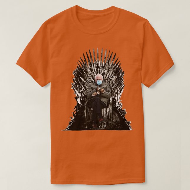 Camiseta La toma de mando de Sanders Mittens Meme (Diseño del anverso)