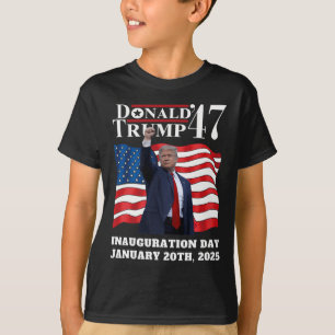 Camiseta La toma de mando del presidente Donald Trump