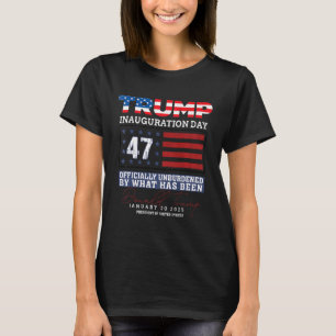 Camiseta La toma de mando del presidente Donald Trump en 20