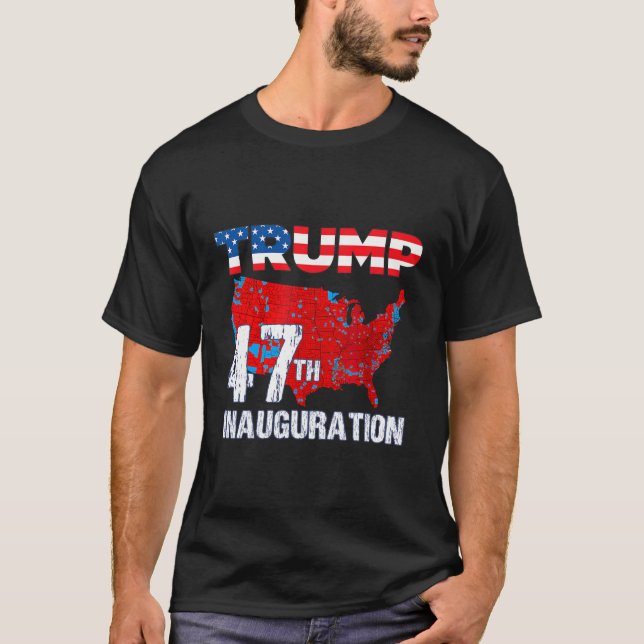 Camiseta La toma de mando del presidente Donald Trump en 20 (Anverso)