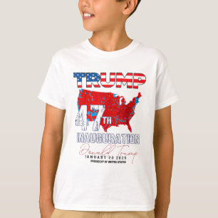 Camiseta La toma de mando del presidente Donald Trump en 20
