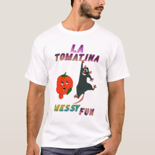 Camiseta La Tomatina Messy Fun - Buñol España regalo Valenc