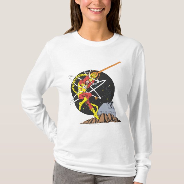 Camiseta La tormenta de fuego - El hombre nuclear (Anverso)