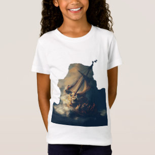 Camiseta La tormenta en el mar de Galilea