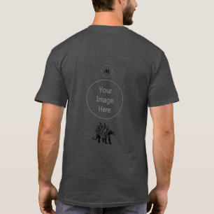 Camiseta La tormenta Gray Stegosaurus reventó dinosaurio