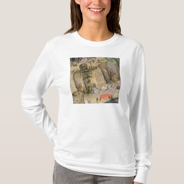 Camiseta La torre de Babel (Anverso)