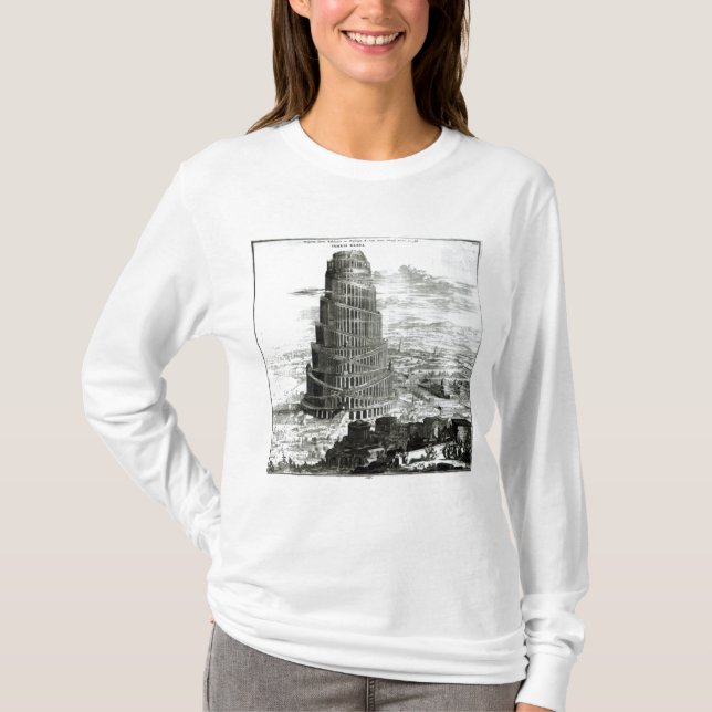 Camiseta La torre de Babel, 1679 (Anverso)