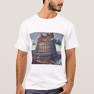 Camiseta La torre de Babel. Por Pieter Bruegel