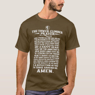 Camiseta La torre de escaladores reza Escalada