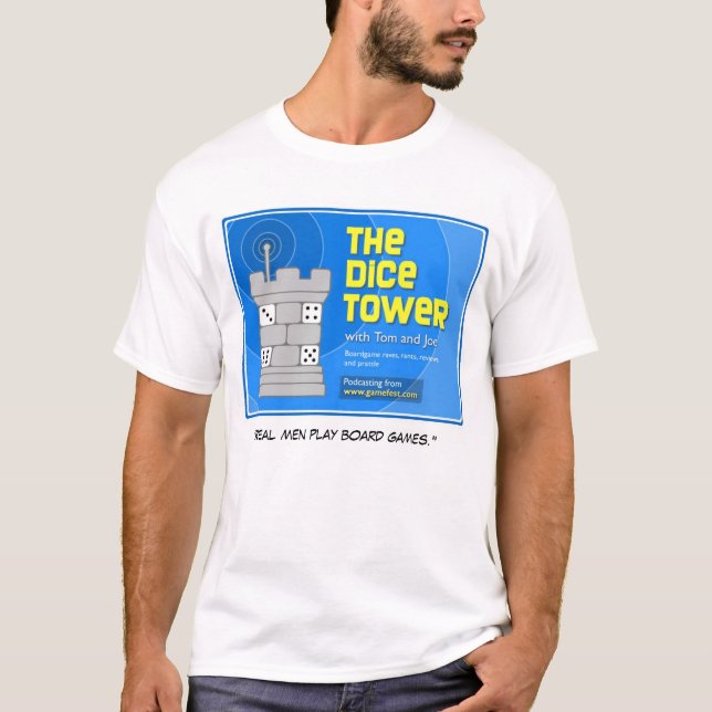Camiseta La torre de los dados (Anverso)
