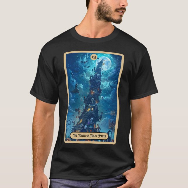 Camiseta La torre de papel higiénico (el Rower) (Anverso)