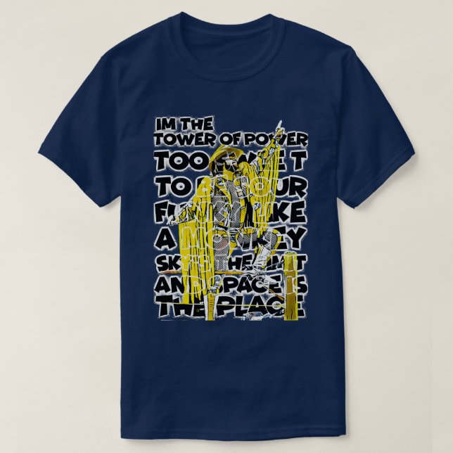 Camiseta la torre de poder (Diseño del anverso)