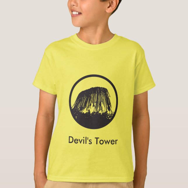 Camiseta La torre del diablo (Anverso)