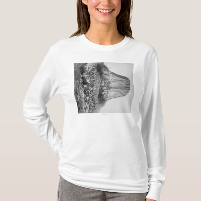 Camiseta La torre del diablo del oeste con caído (Anverso)