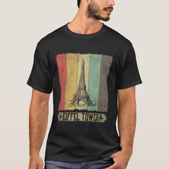 Camiseta La Torre Eiffel de París (Anverso)