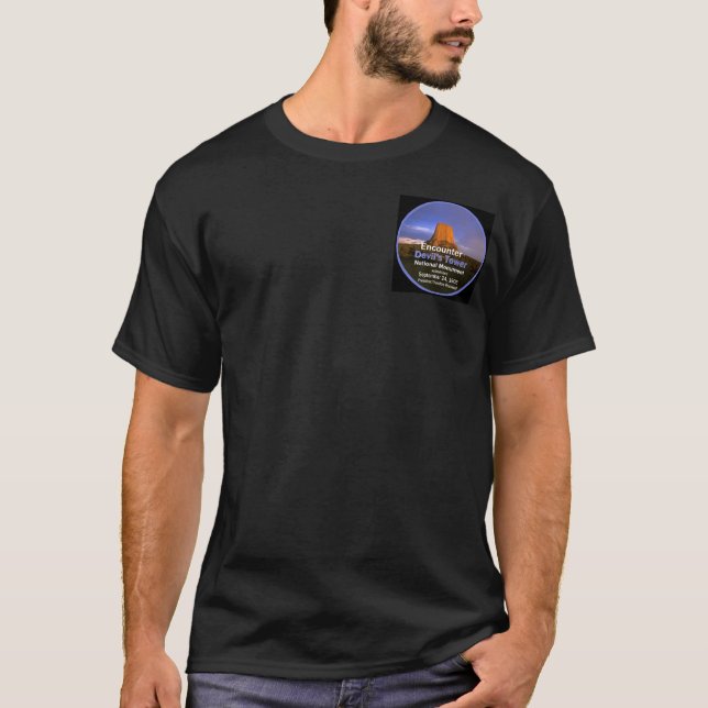 Camiseta La torre WYOMING del diablo (Anverso)