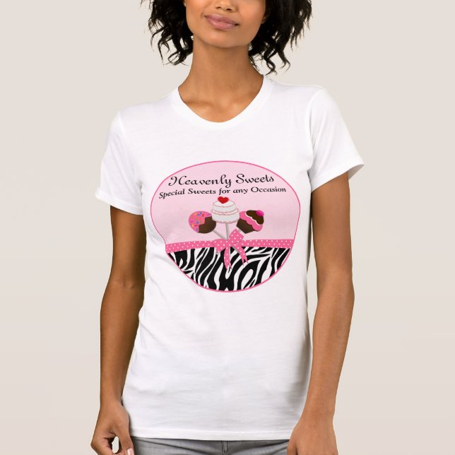 Camiseta La torta hace estallar personalizado (Anverso)