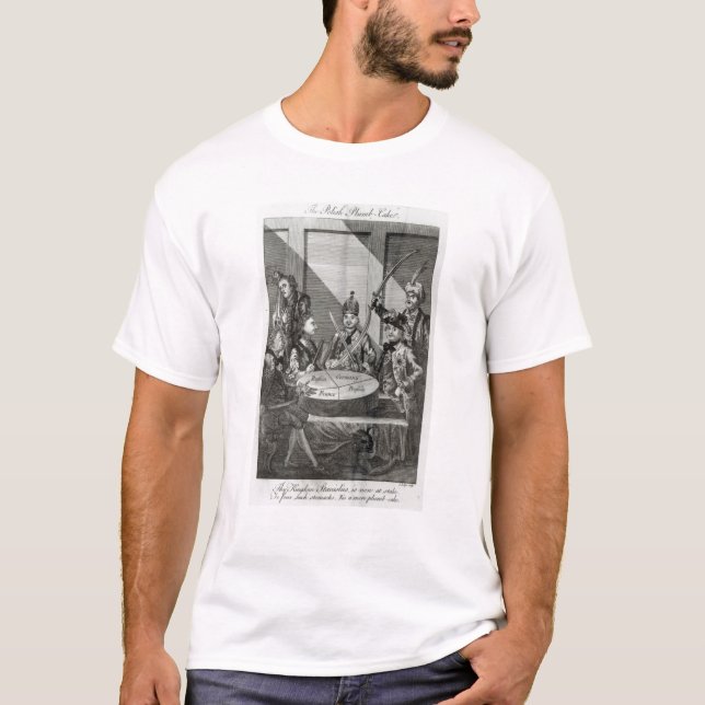 Camiseta La torta vertical polaca, c.1772 (Anverso)