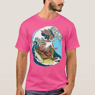Camiseta La Tortoise y los amigos de la liebre surf