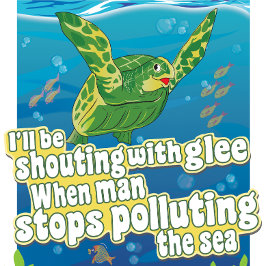 Camiseta La tortuga dice... 'Voy a gritar en regocijo'