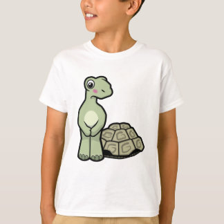 Camiseta La tortuga divertida de SHELL-menos embroma la