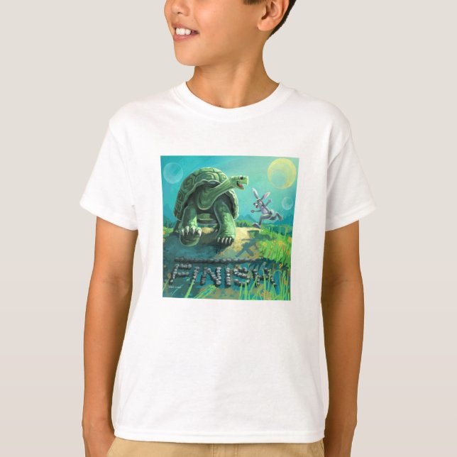 Camiseta La tortuga dulce y el arte de la liebre (Anverso)