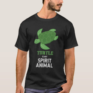 Camiseta La Tortuga Es Mi Espíritu Animal Gráfica Hombres G