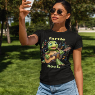 Camiseta La tortuga Groovy Serenading se desvanece