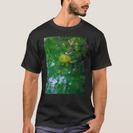 Camiseta La tortuga hawaiana en la belleza del arte natural