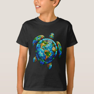 Camiseta La tortuga marina de los Camisas de la Tierra salv