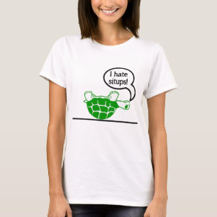 Camiseta La tortuga odia el Situps