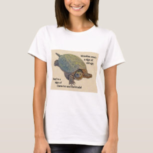 Camiseta La tortuga que serpentea arruina la sabiduría de l