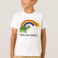 La tortuga que sigue el arcoiris sigue tus sueños