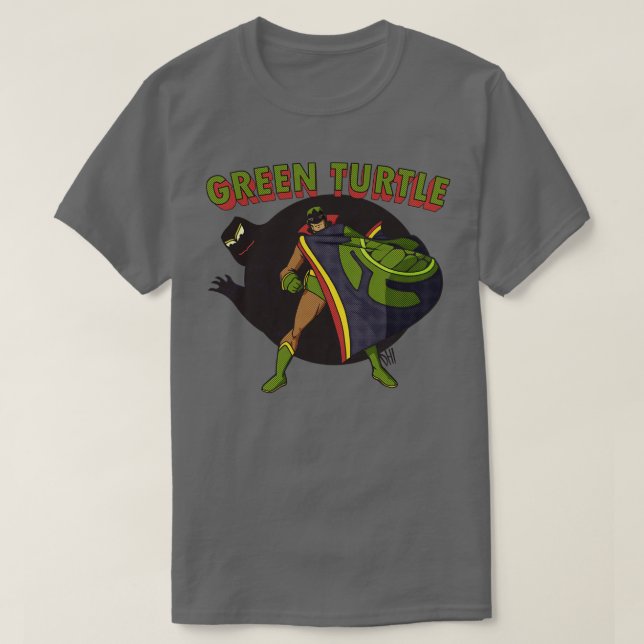 Camiseta La tortuga verde (Diseño del anverso)