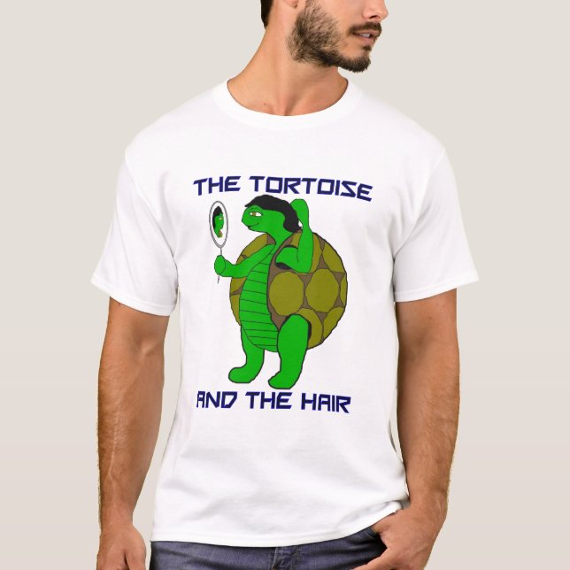 Camiseta La tortuga y el pelo (Anverso)