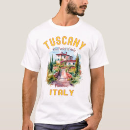 Camiseta La Toscana, la poesía de Italia