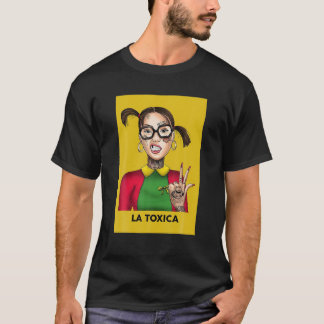 Camiseta La Toxica Lottery Card Funny Tattoos Chicas La Tox