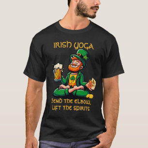 Camiseta La tradición de la cerveza irlandesa de yoga diver