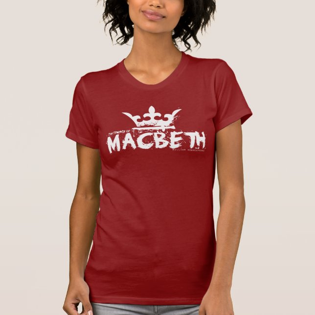 Camiseta la tragedia de Macbeth (Anverso)