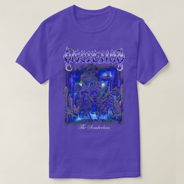 Camiseta La tragedia de Somberlain con la disección de la v (Diseño del anverso)